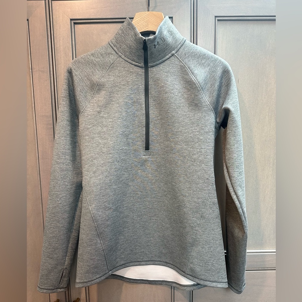 Grey Women’s Under Armour Half-Zip
